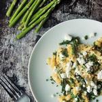 Spargel mit Rührei