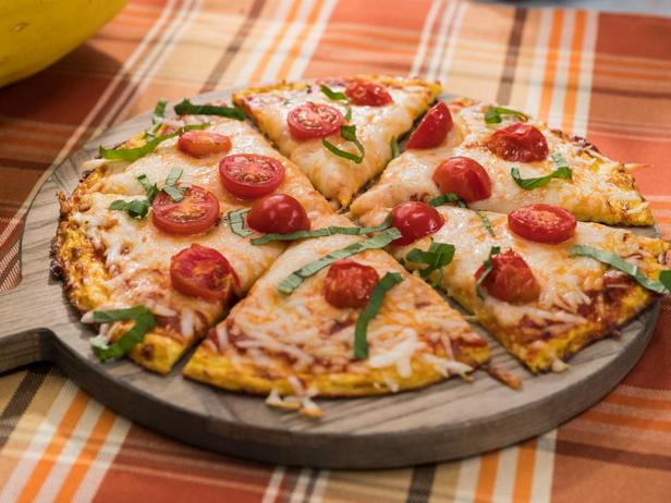 Spaghetti-Kürbis-Pizzaboden