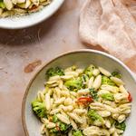 Cavatelli-Nudeln mit geröstetem Brokkoli und Knoblauch