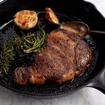 Gebratenes Ribeye-Steak