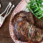 Geräuchertes Ribeye-Steak