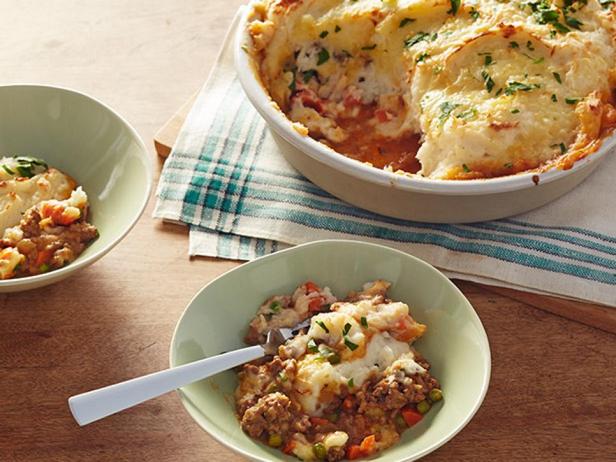 Shepherd's Pie Auflauf mit in Bier geschmorter Füllung