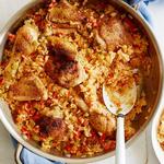 Arroz con pollo: Reis mit Hühnchen