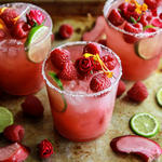 Rum-Rhabarber-Cocktail