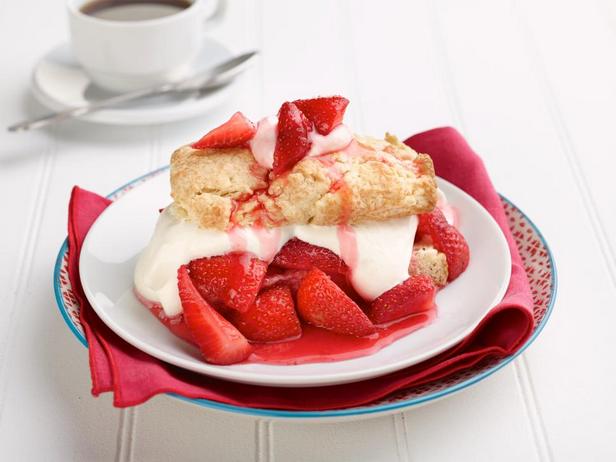 Erdbeerkuchen
