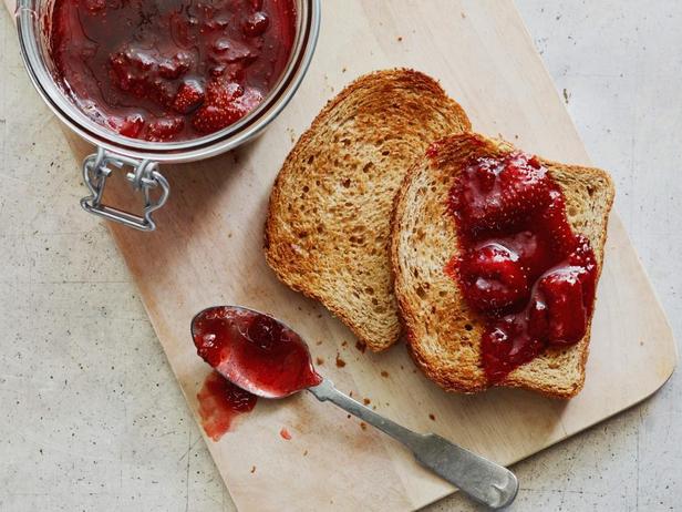 Schnelle Erdbeermarmelade