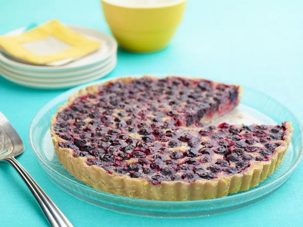 Blaubeer-Zitronen-Tarte