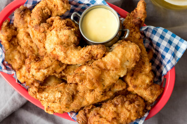 วิธีทำไก่ทอดราดซอสมัสตาร์ดน้ำผึ้ง