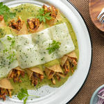 Mexikanischer Hähnchen-Tortilla-Auflauf