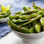 Edamame: gekochte Sojabohnen
