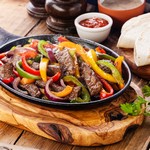 Gegrilltes Flanksteak