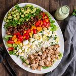 Hähnchen-Cobb-Salat