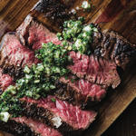 Churrasco-Steak mit Chimichurri-Sauce
