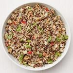Quinoa mit Birne und Walnüssen