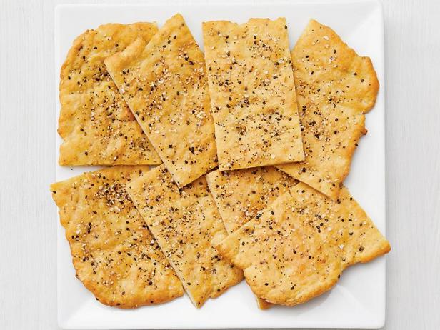 Zubereitung - Galettes mit Mohn-, Sesam- und Trockenzwiebelstreuseln