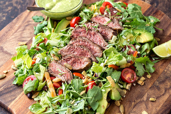 Zubereitung - Rindfleisch-Gemüse-Salat