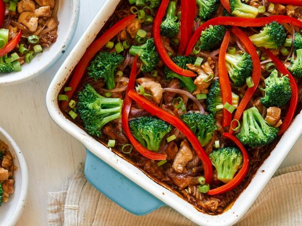 Riisi- ja kanapata teriyaki-kastikkeella