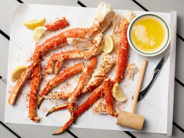 Zubereitung - Königskrabbenbeine mit Old Bay Gewürzmischung