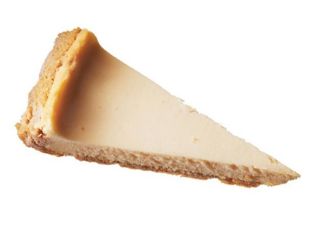 Stücke Käsekuchen