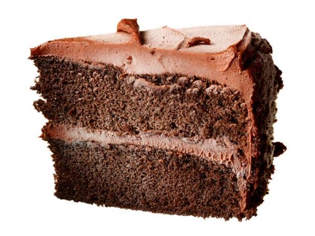 Stücke Schokoladenkuchen