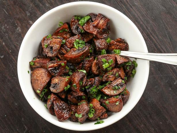 Zubereitung - Gebackene provenzalische Champignons aus dem Ofen