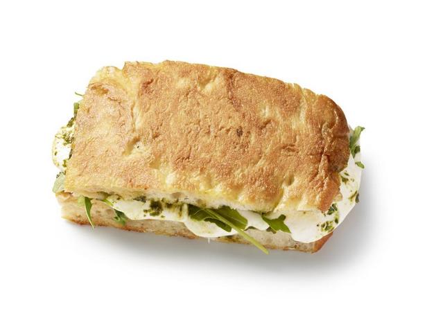 Käsetoast mit Pesto