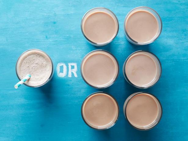 Milchshake vs. Mandelmilch
