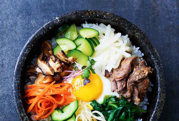 Wie man Bibimbap zubereitet