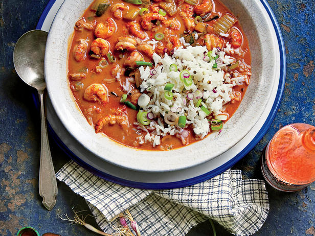 Zubereitung von Etouffee mit Flusskrebsen