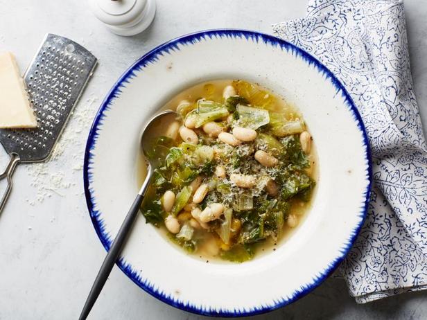 Rezept für Endivien-Weiße-Bohnen-Suppe