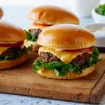 Saftige Hamburger
