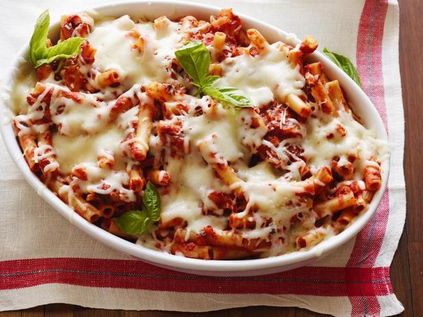 Gebackene Ziti-Nudeln