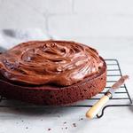Einfacher Schokoladenbiskuitkuchen