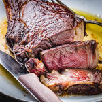 Rückwärts gebratenes Ribeye-Steak