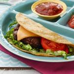 Kinderfreundlich: Cheeseburger-Tacos