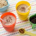 Kinderfreundlicher Haferflocken-Keks-Smoothie