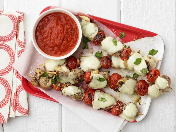 Pizza am Spieß