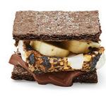 S'mores mit Banane und Karamell