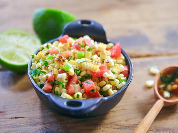 Zubereitung - Mexikanische Gemüsesalsa mit geröstetem Mais