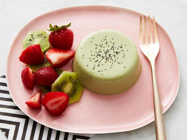 Panna Cotta mit Matcha-Tee