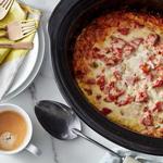 Kartoffelauflauf mit Hackfleisch aus dem Slow Cooker