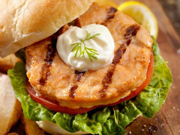 Am besten: Lachsburger