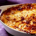Kartoffelauflauf mit Sauerrahm