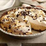 Kuchen mit gefrorenem Pudding