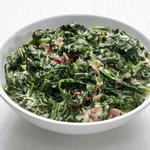 Rahmspinat mit Speck