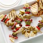 Antipasti am Spieß