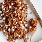 Frühstücksflocken mit Marshmallows