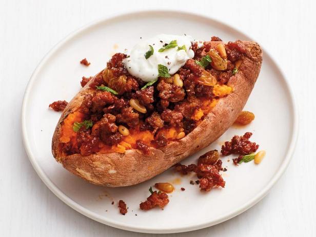 Come preparare le patate dolci ripiene di chorizo