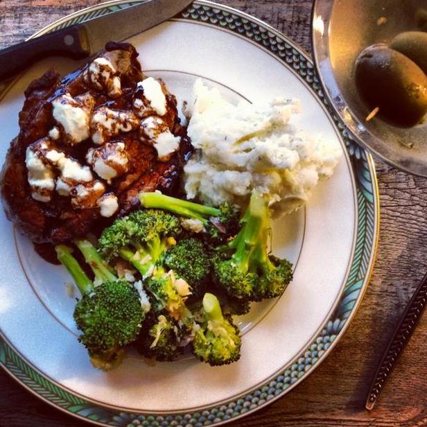 Zubereitung - Filet Mignon mit Balsamico-Sirup und Ziegenkäse