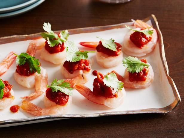 Zubereitung - Garnelen-Vorspeise mit Tomaten-Ingwer-Chutney